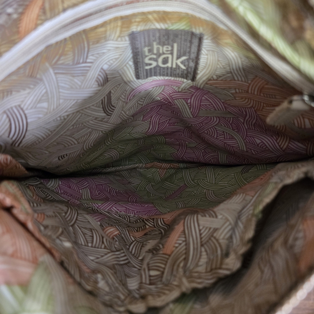 The Sak Cream and Brown Crossbody Bag - Picture 11 of 13